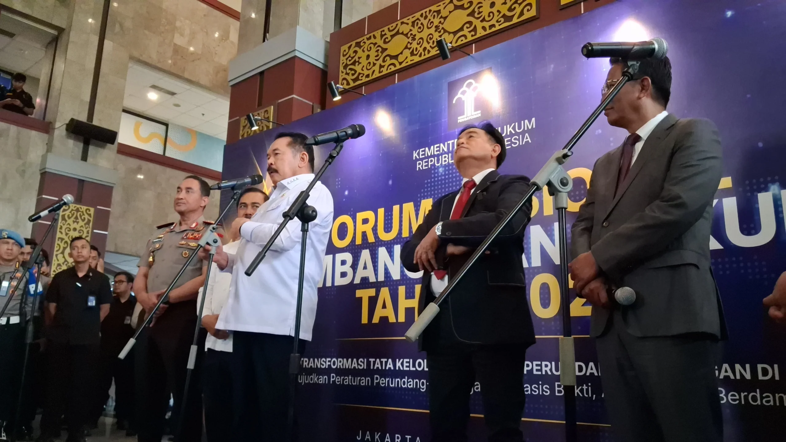 Lima Lembaga Sepakati SKB untuk Cegah Tumpang Tindih Kewenangan Hukum