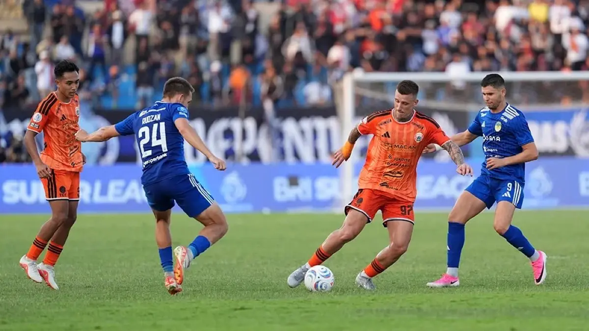 Update Klasemen Super League, Persija Jakarta Masih Memimpin