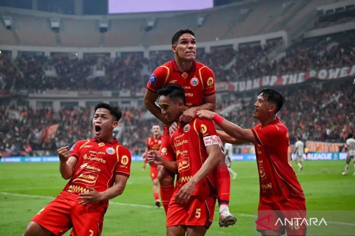 Persija Jakarta Tekuk Persik 2-1, Puncak Klasemen Tetap Aman