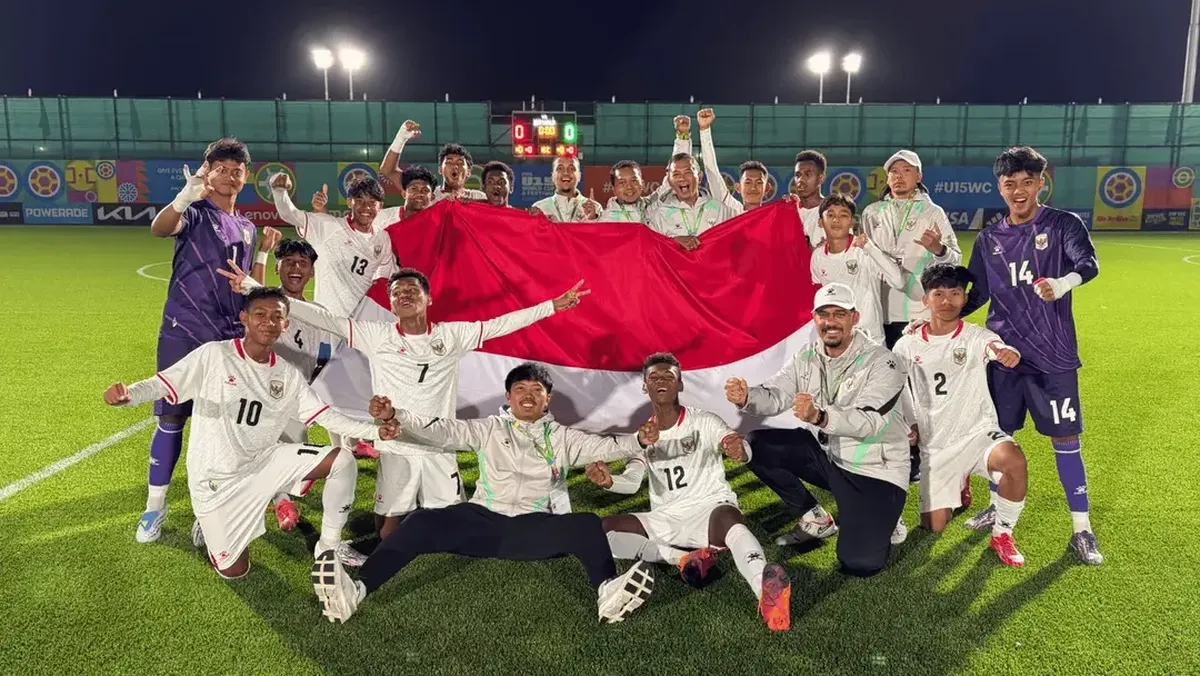Timnas U-15 Indonesia Melaju ke 16 Besar Usai Taklukkan Moldova Lewat Adu Penalti