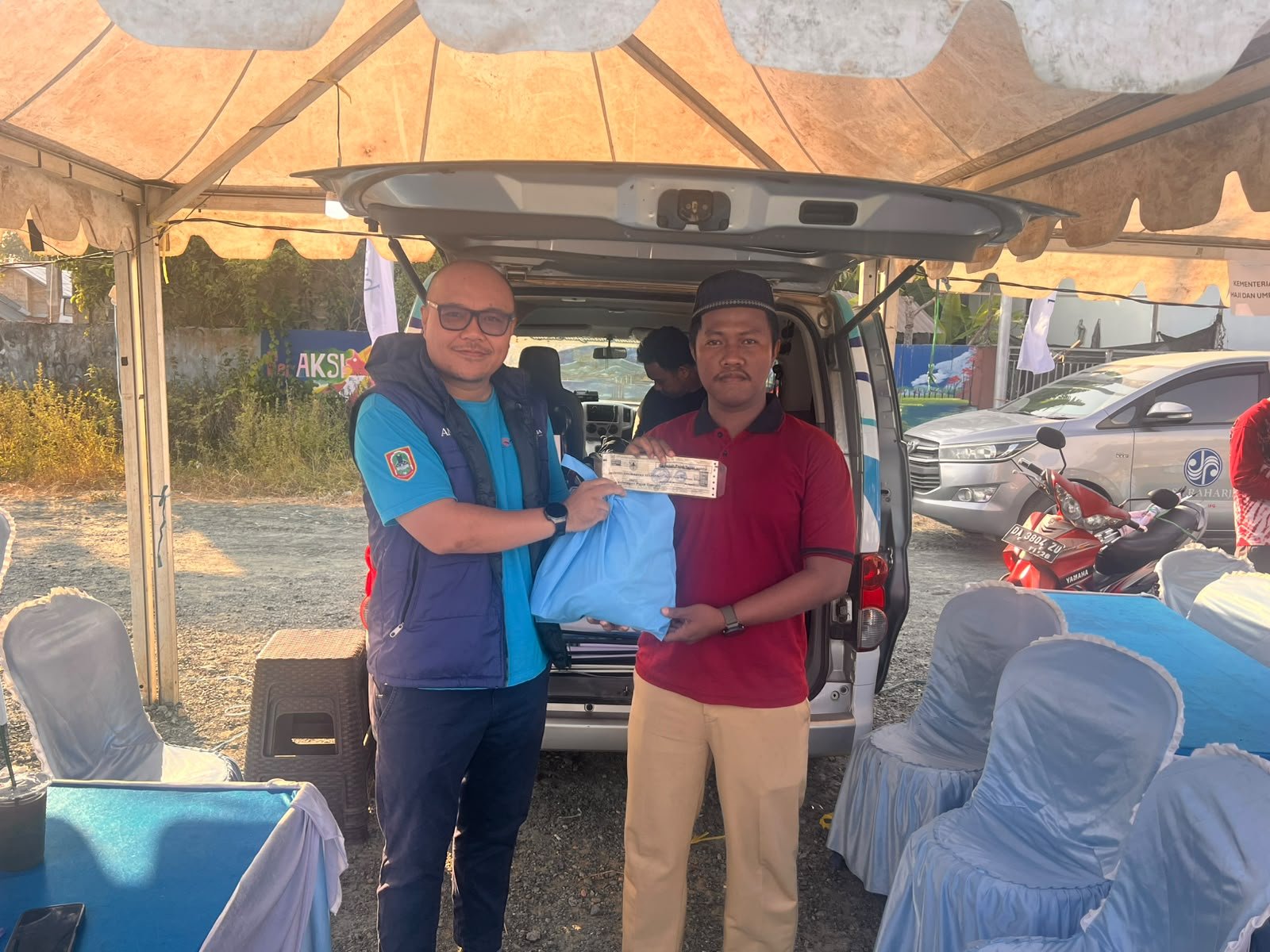Tim Pembina Samsat Batulicin Mudahkan Layanan Pajak melalui Samsat Keliling di Aksi Sinergitas Merah Putih