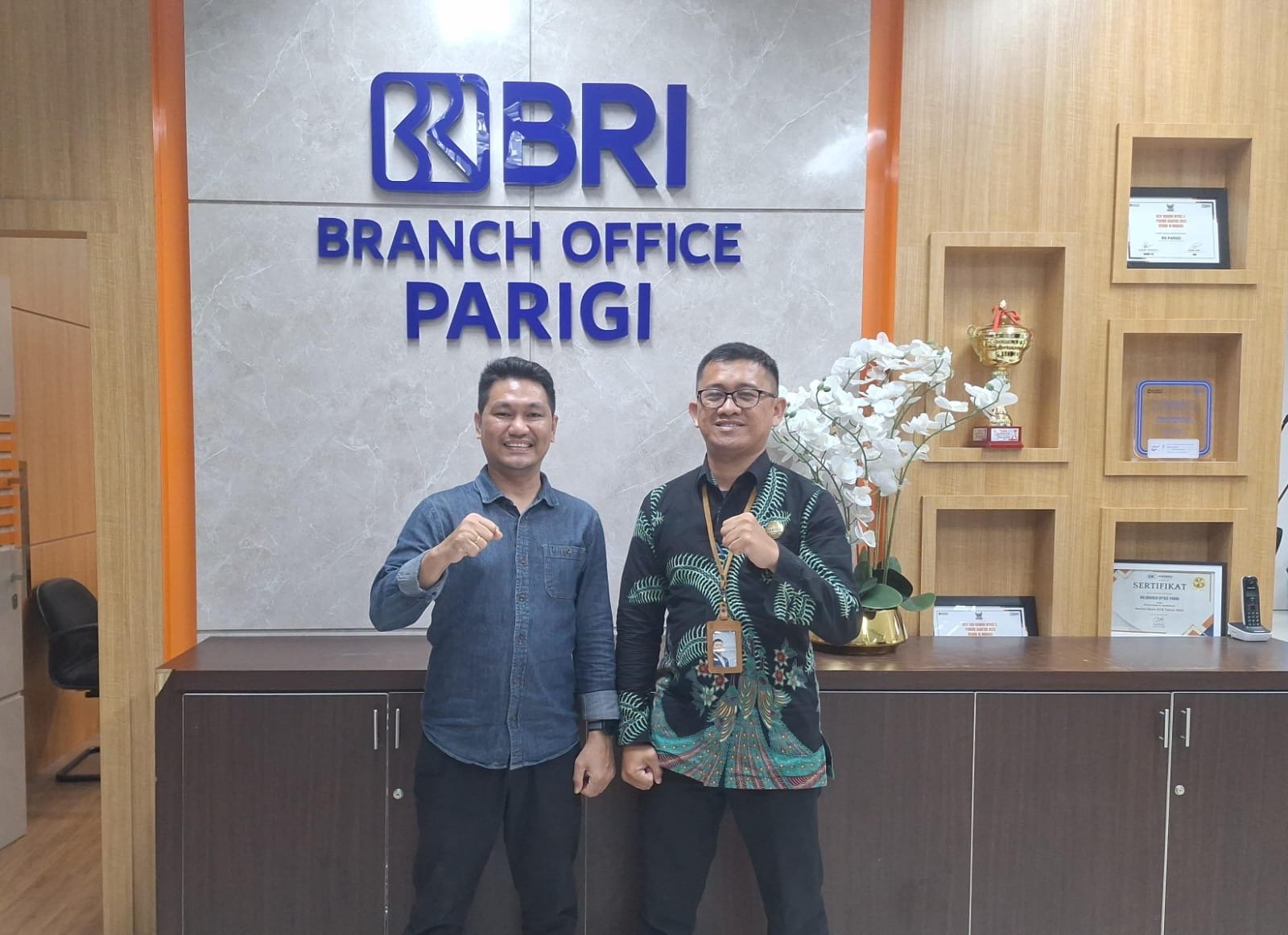 Jasa Raharja dan BRI Parigi Perkuat Koordinasi Pembukaan Rekening bagi Ahli Waris Korban Kecelakaan Lalu Lintas