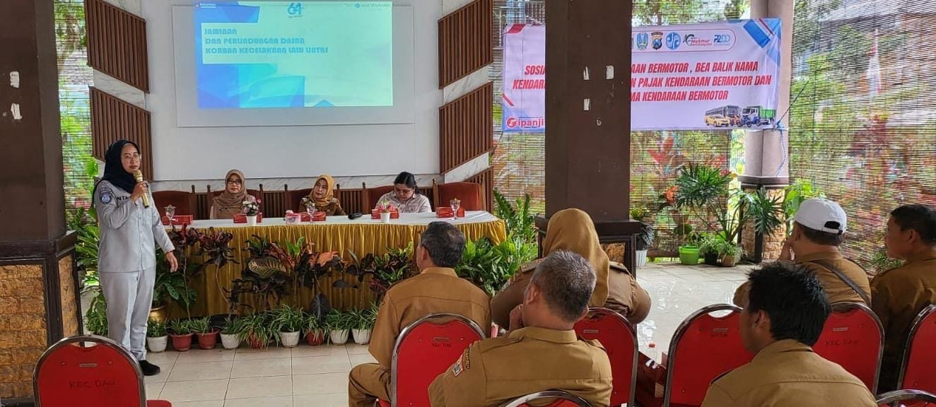Jasa Raharja dan Samsat Perkuat Pemahaman Kepala Desa tentang Kesamsatan dan Layanan Bapak Desa di Kecamatan Dau