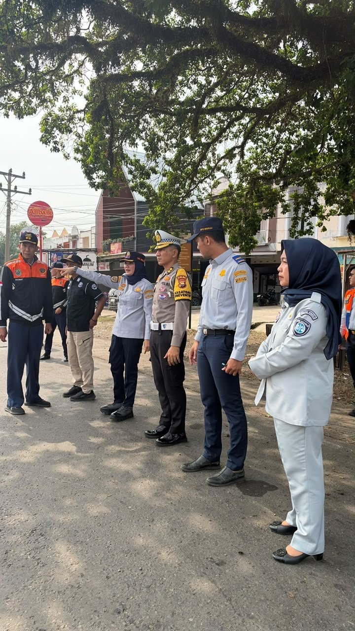 Perkuat Pengawasan dan Keselamatan Jalan, PT Jasa Raharja (Persero) Bengkulu Ikuti Giat GAKUM di Bengkulu Tengah