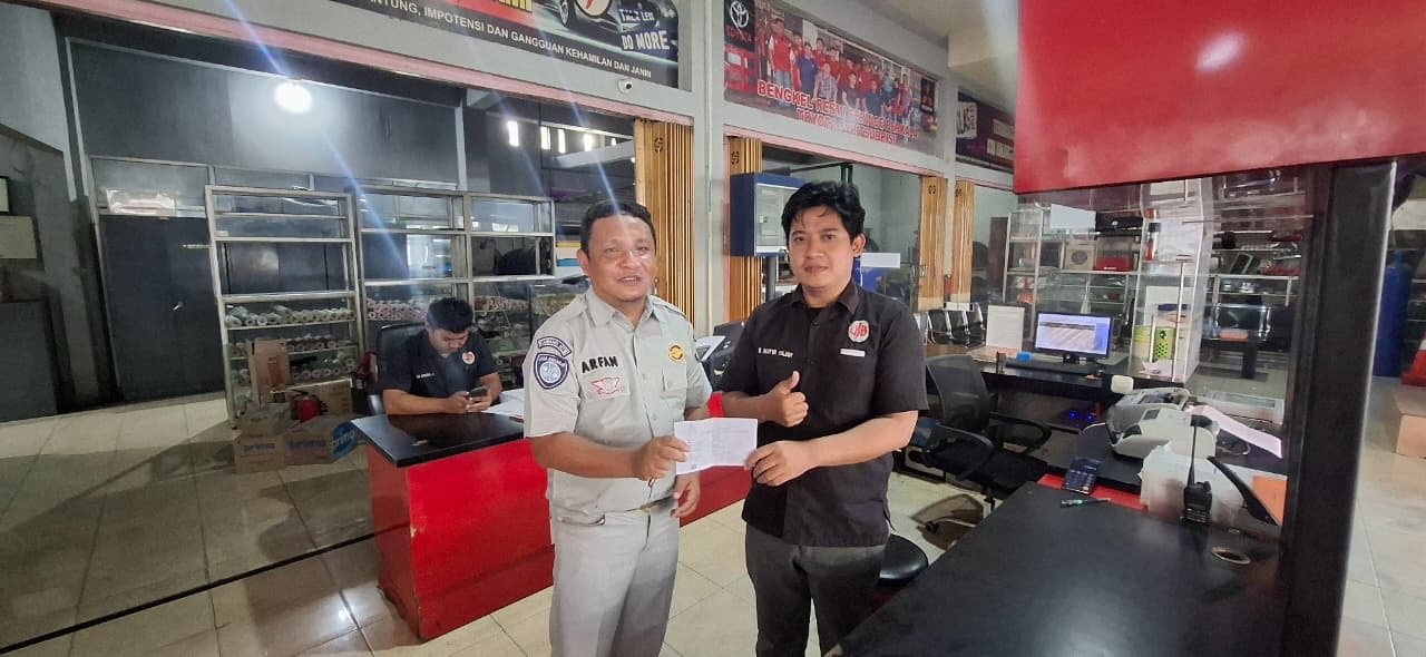 Jasa Raharja Cabang Bima Tingkatkan Kepatuhan Pemilik Angkutan Umum dengan Kunjungan CRM IWKBU