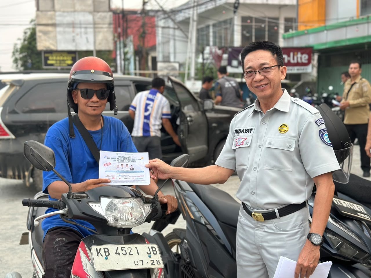 Jasa Raharja Sintang Gencarkan Sosialisasi Program Bebas Denda dan Diskon Pajak