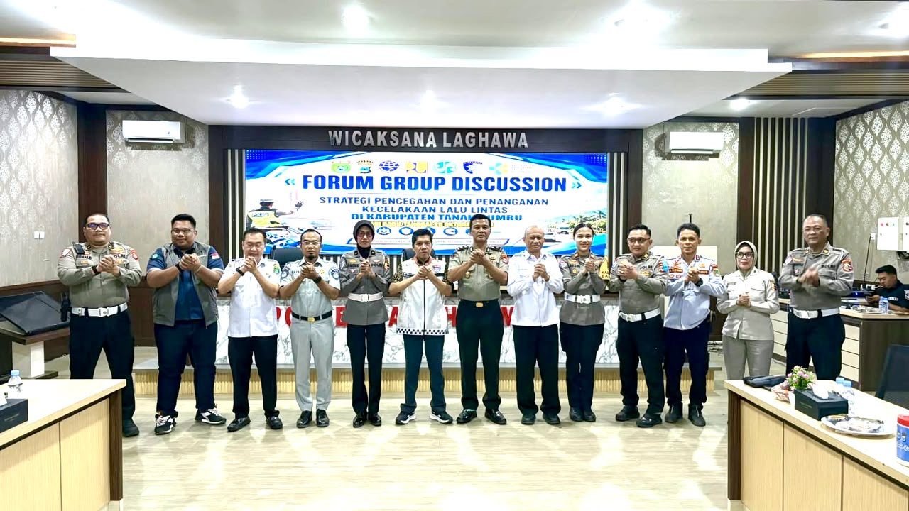 Jasa Raharja Bersama FKLL Tanah Bumbu Bahas Strategi Pencegahan Kecelakaan di Mantewe