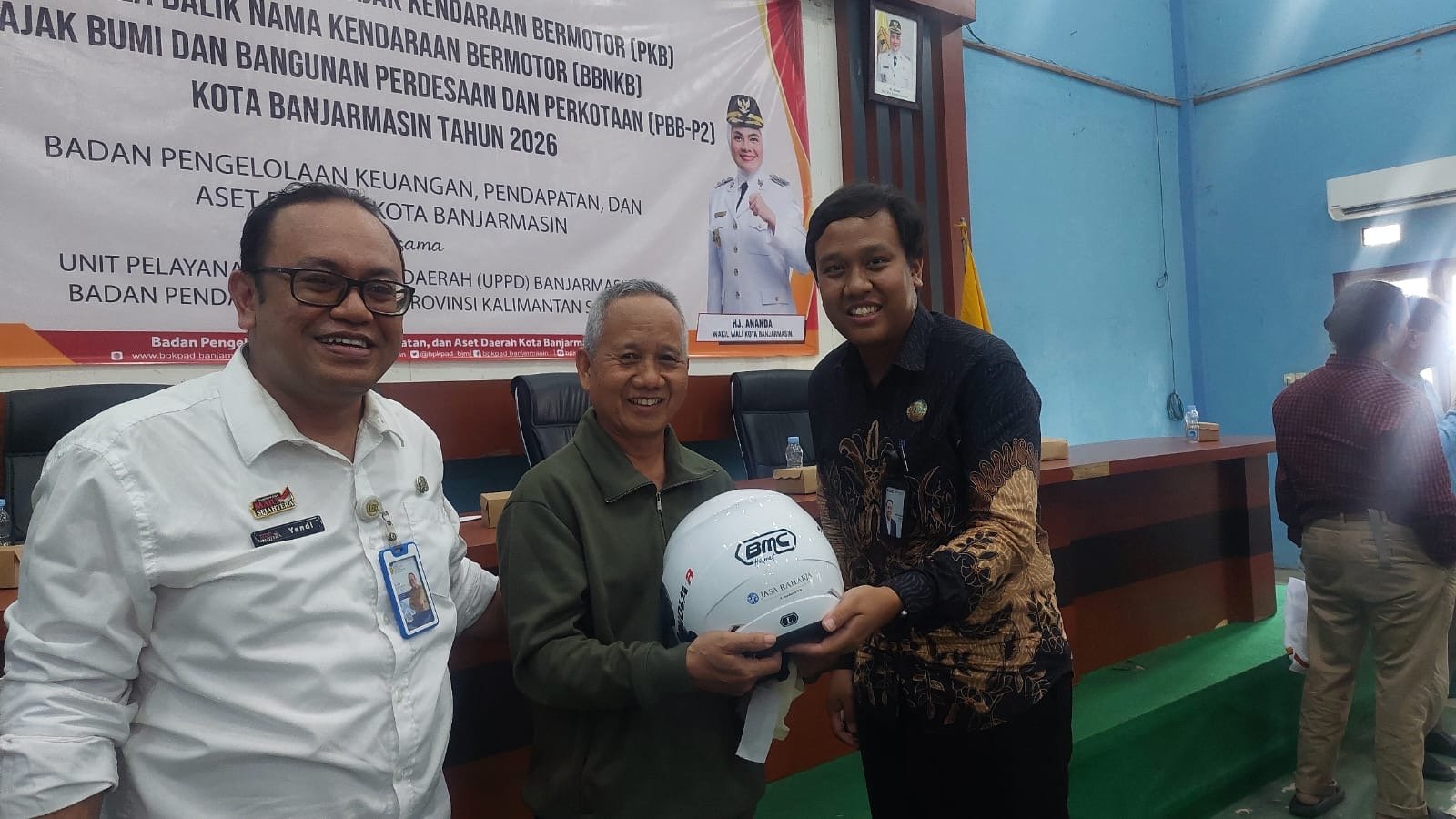 Jasa Raharja Kalsel Edukasi Masyarakat tentang Perlindungan Korban Kecelakaan dalam Sosialisasi Pajak Daerah