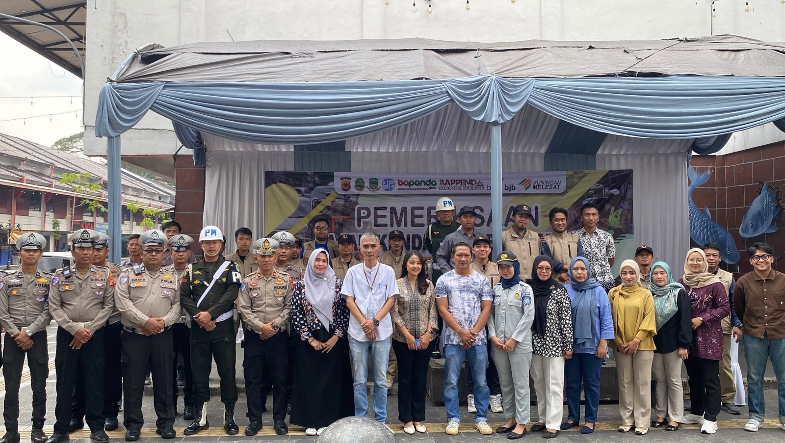 Tingkatkan Kepatuhan Wajib Pajak, PT Jasa Raharja (Persero) Cabang Cirebon Bersama Tim Pembina Samsat Gelar Pemeriksaan Pajak Kendaraan Bermotor di Wilayah Cabang Cirebon